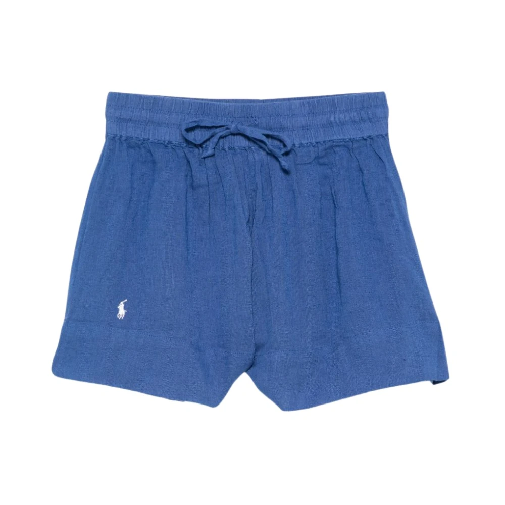Polo Ralph Lauren Donna Blu Pantaloncini, M, New,