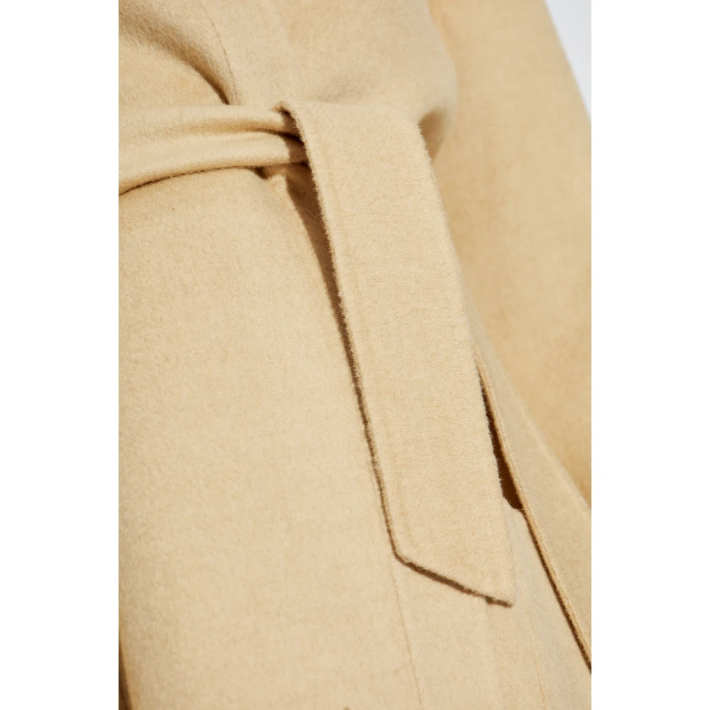 Max Mara Jas Vezzose Beige Dames