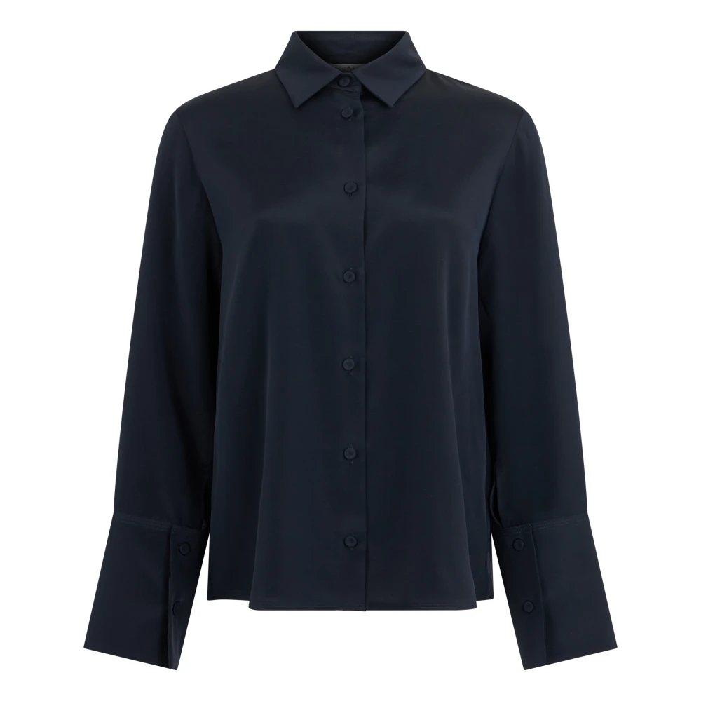 Max Mara Damen Blau Blusen & Hemden, Lgröße: