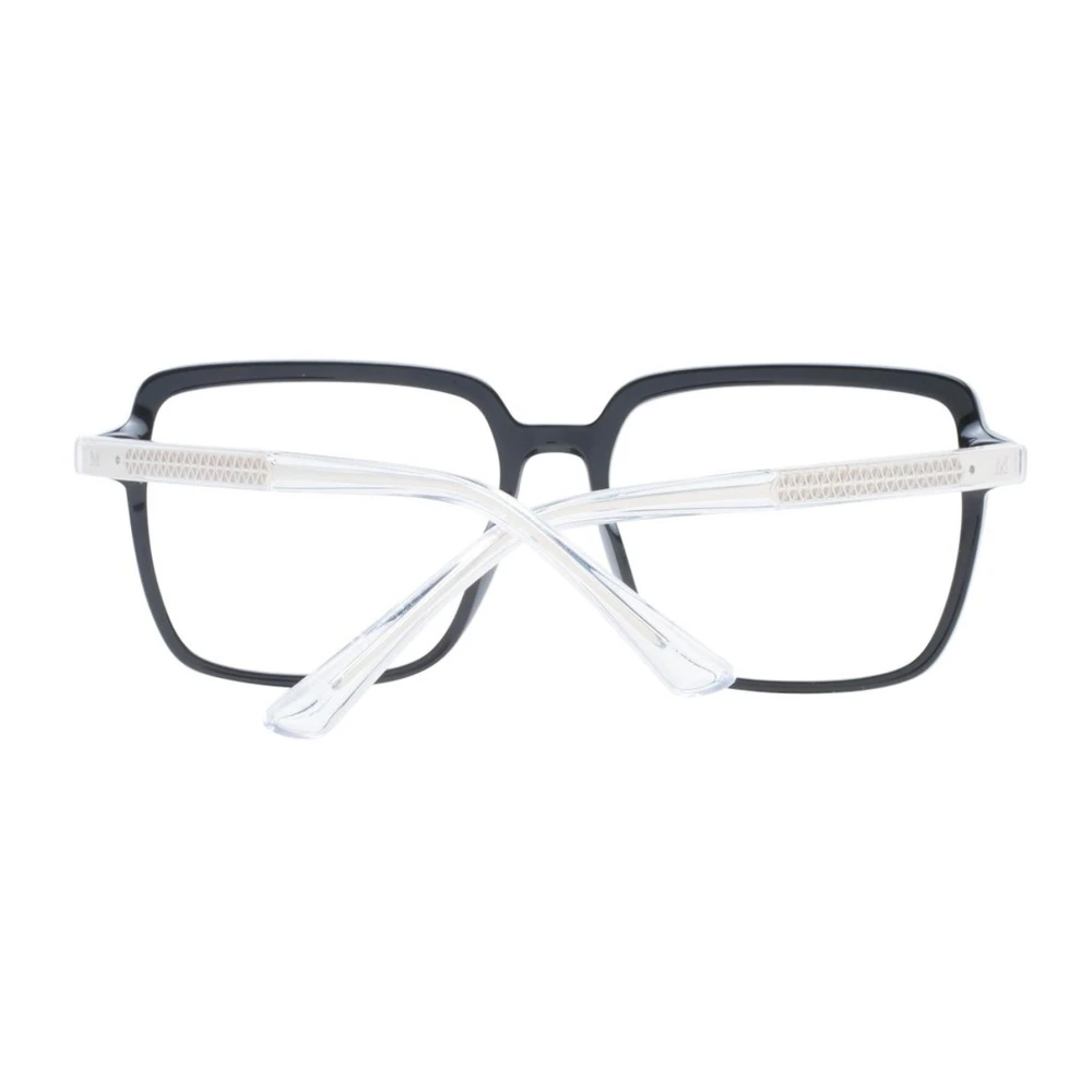 Guess Zwarte vierkante optische monturen met hoes Black Dames