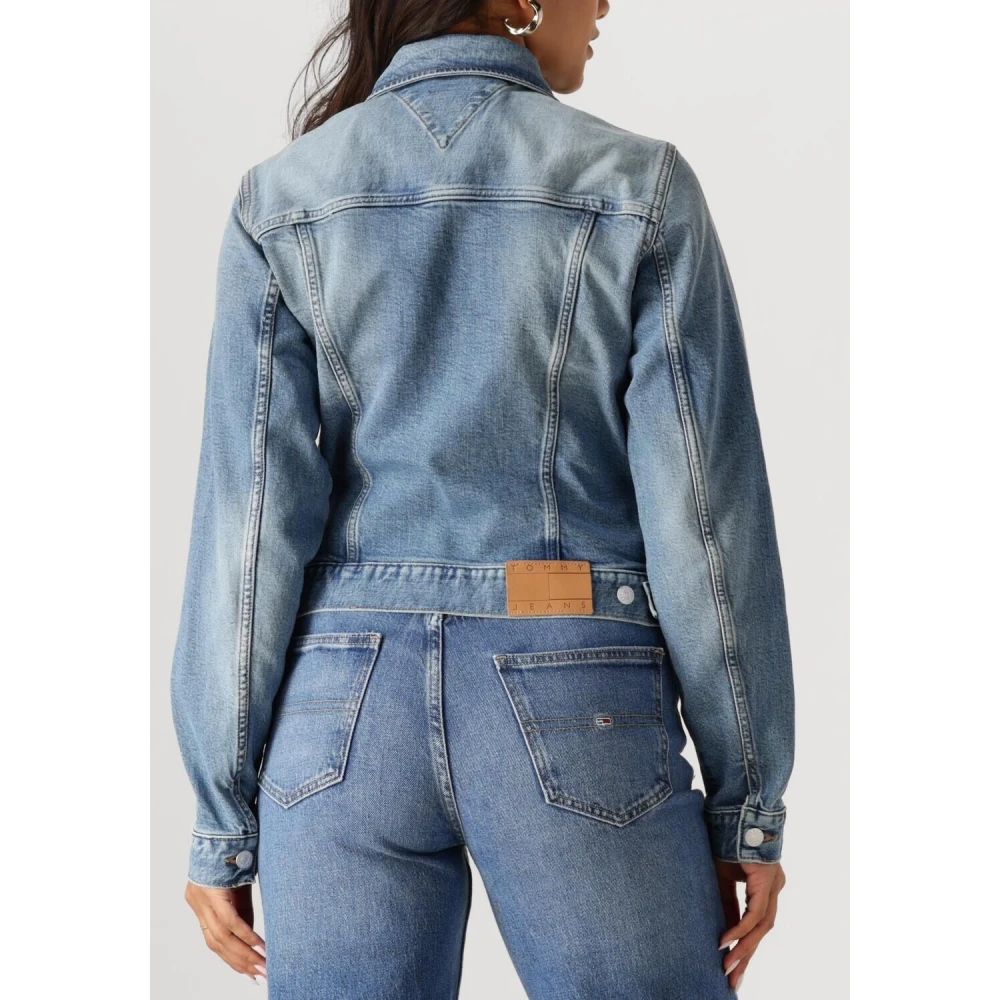 Tommy Jeans Klassieke Trucker Jack Blue Dames