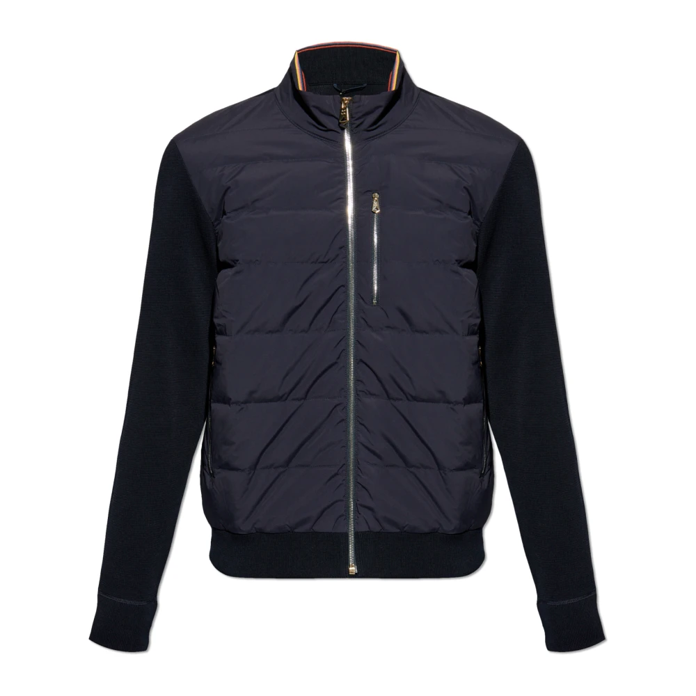 Paul Smith Vest met gewatteerde voorkant Blue Heren