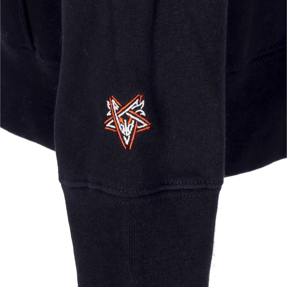 HUF Bayview Heren Hoodie Sweatshirt met Lange Mouwen Black Heren