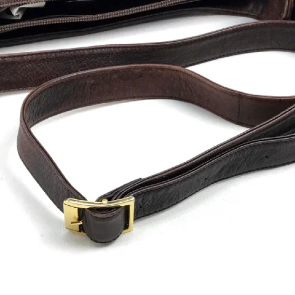 Bally Pre-owned Leather shoulder-bags Brown Dames