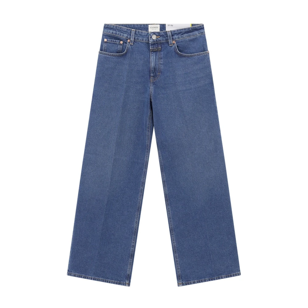 Closed Women's Blue Straight Fit Jeans, W27 L32, Wide Fit Jeans