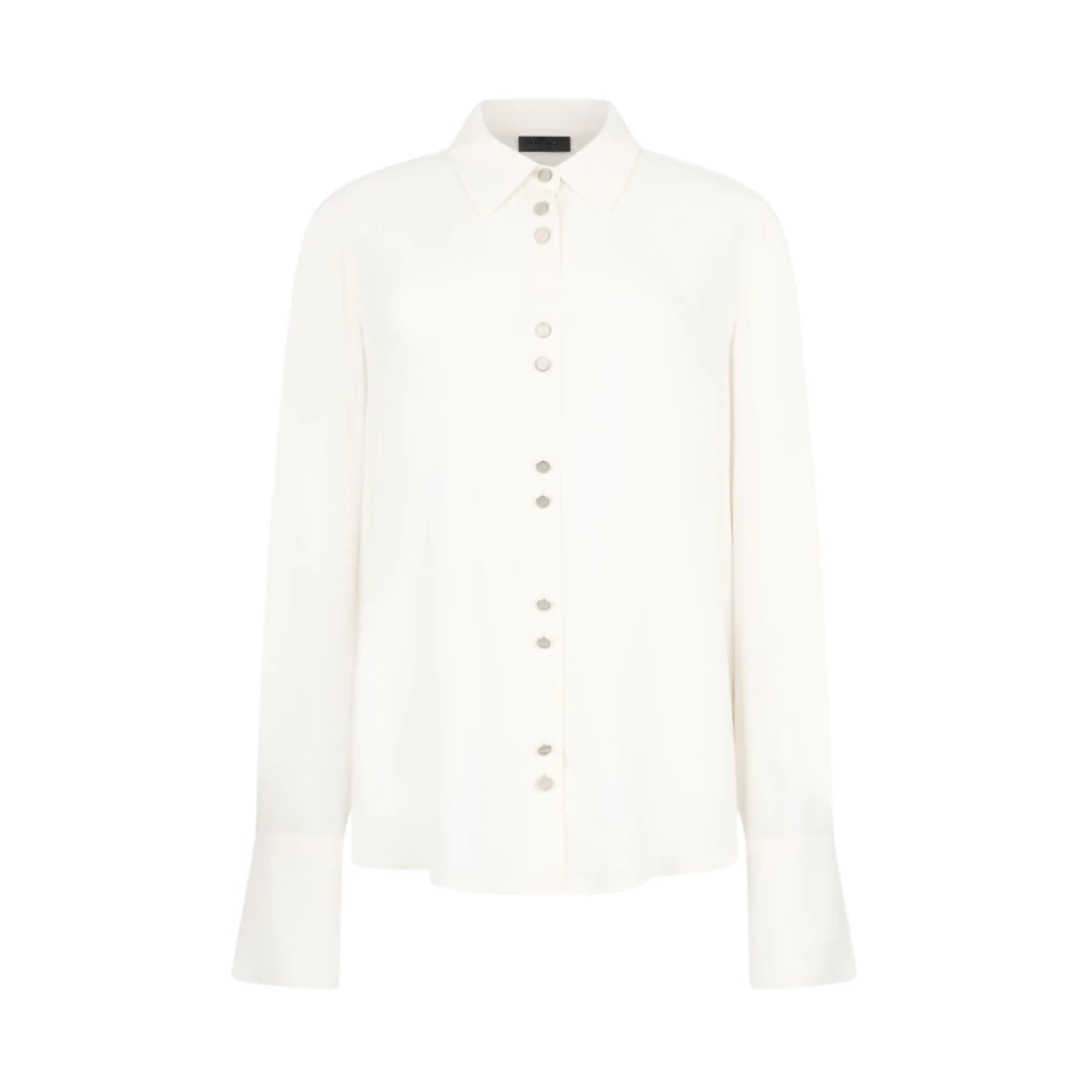 Liu Jo Women's White Shirts, Xs, Shirts