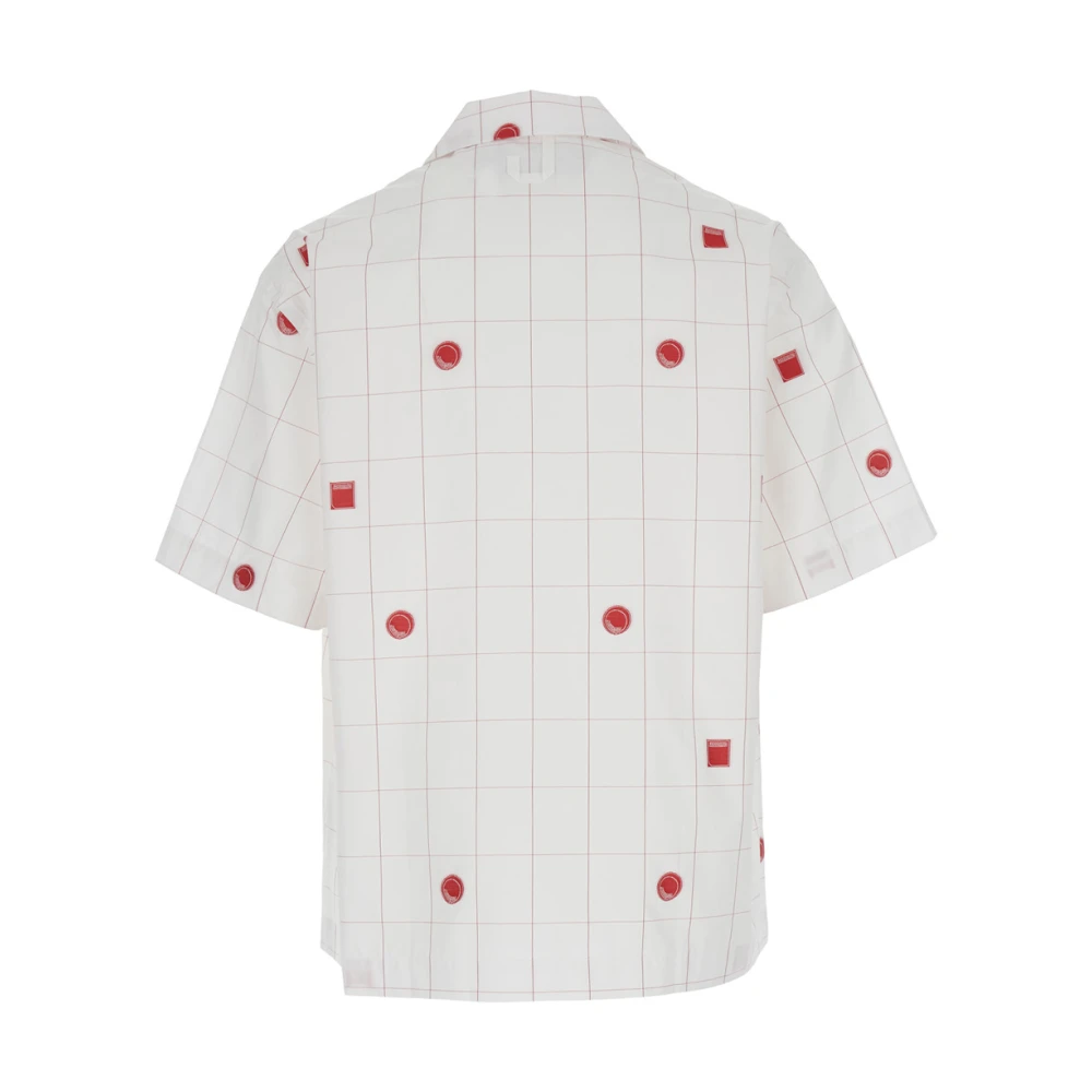 Jacquemus Witte Shirt LA Chemise Jean White Heren