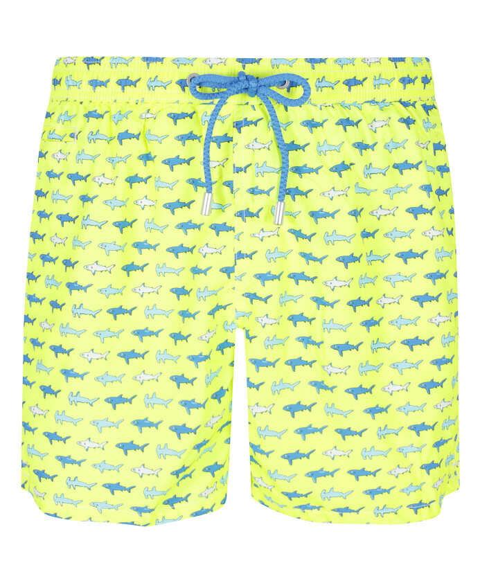 short-de-bain-jaune-fluo-ultralight-microprint