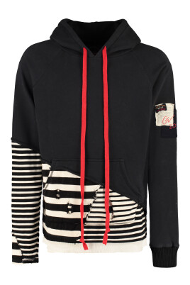 distressed-cotton-hoodie-with-logo-patch