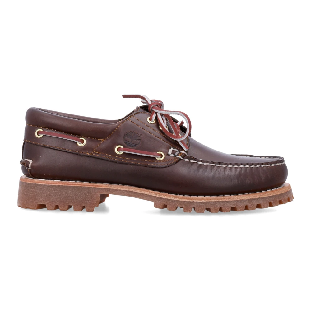 Timberland Bruna Stängda Båtskor Aw24 Brown, Herr