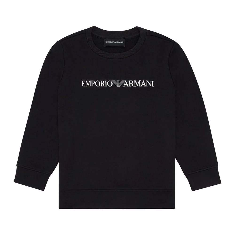 Emporio Armani Boys Blue Sweatshirt - Kids Sweatshirts - 12 Y - Kids