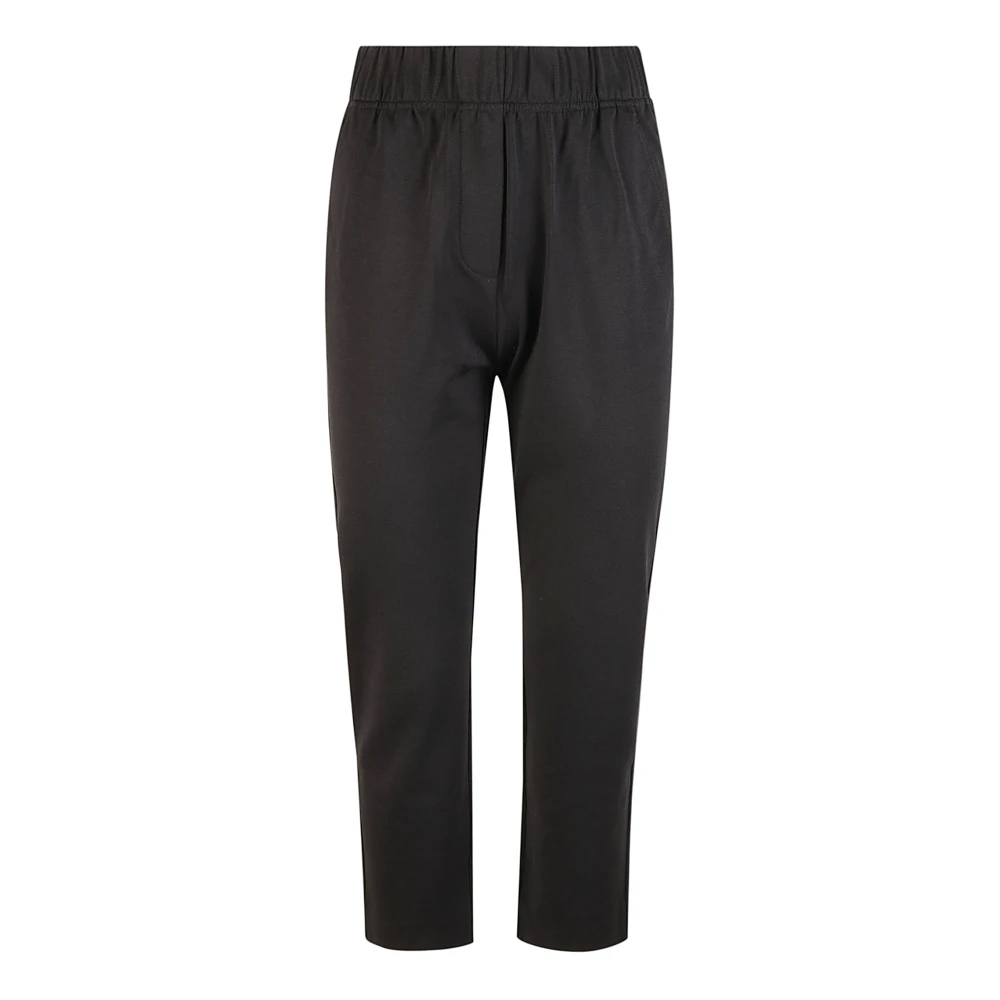 Max Mara Weekend Zwarte Elfo Broek voor Weekenduitjes Black Dames