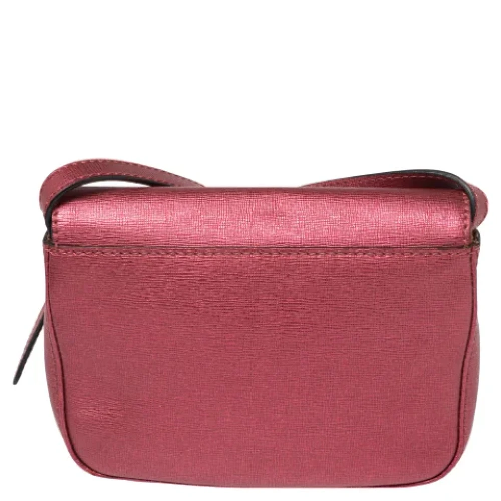 Fendi Vintage Pre-owned Leather fendi-bags Pink Dames