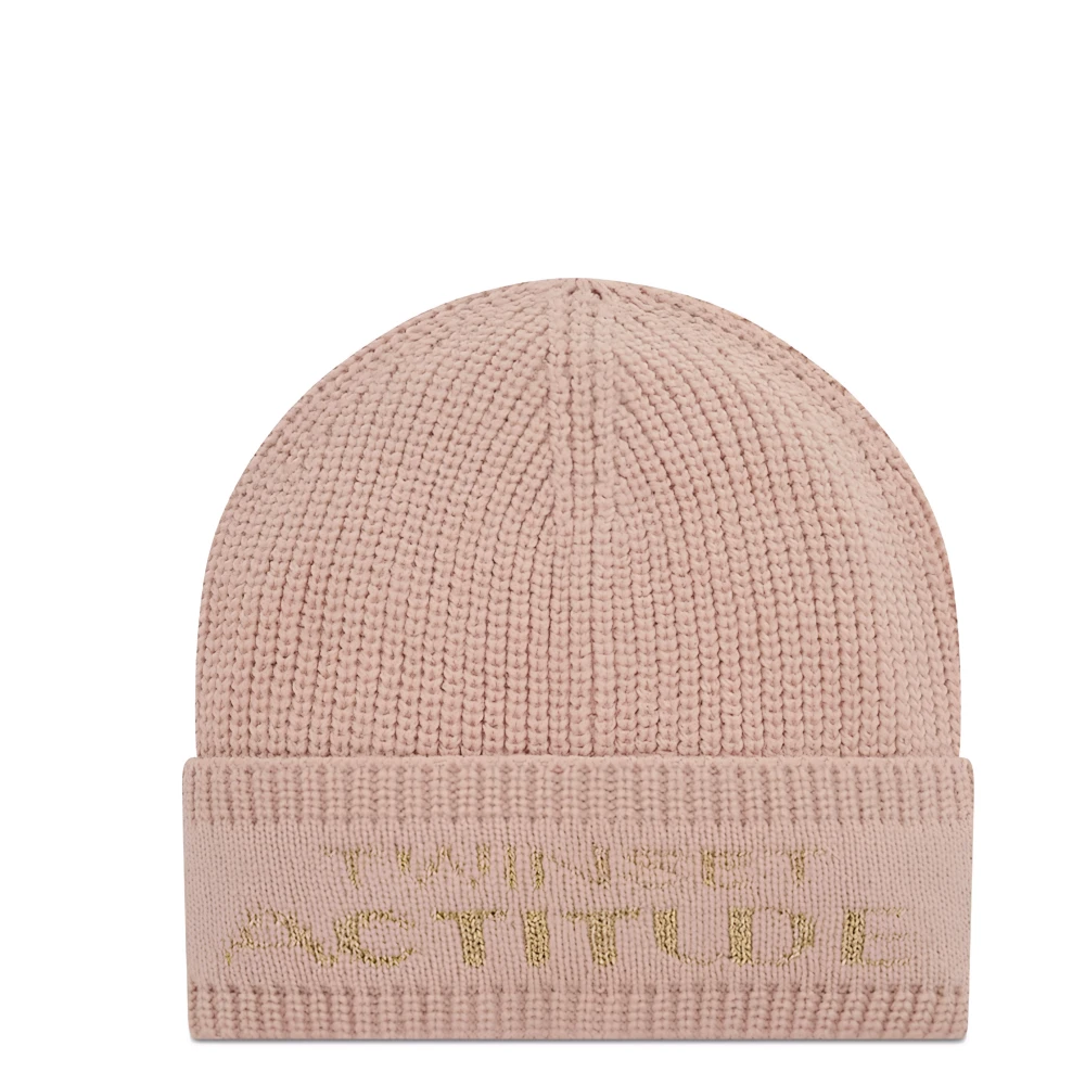 Liu Jo Donna Rosa - Ribbed Beanie - Accessories - One Size