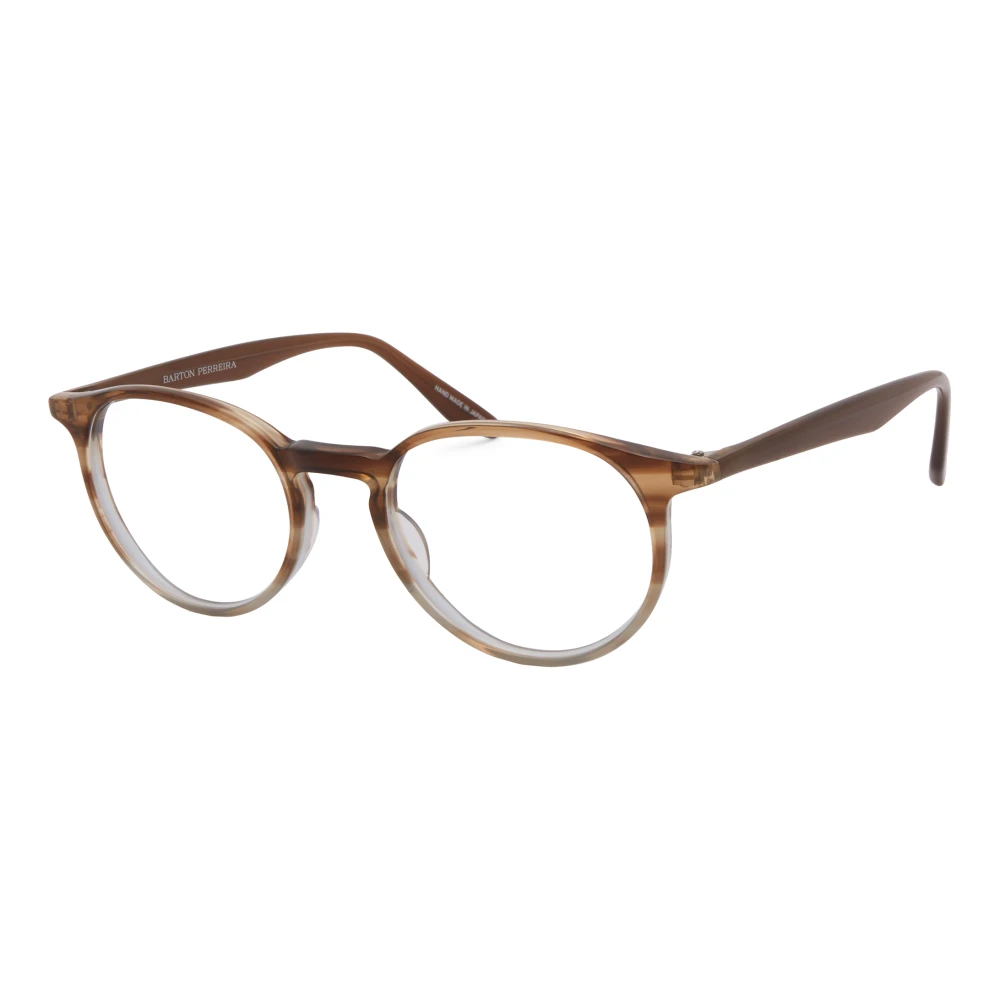 Barton Perreira Striped Brown Grey Eyewear Frames Multicolor Dames