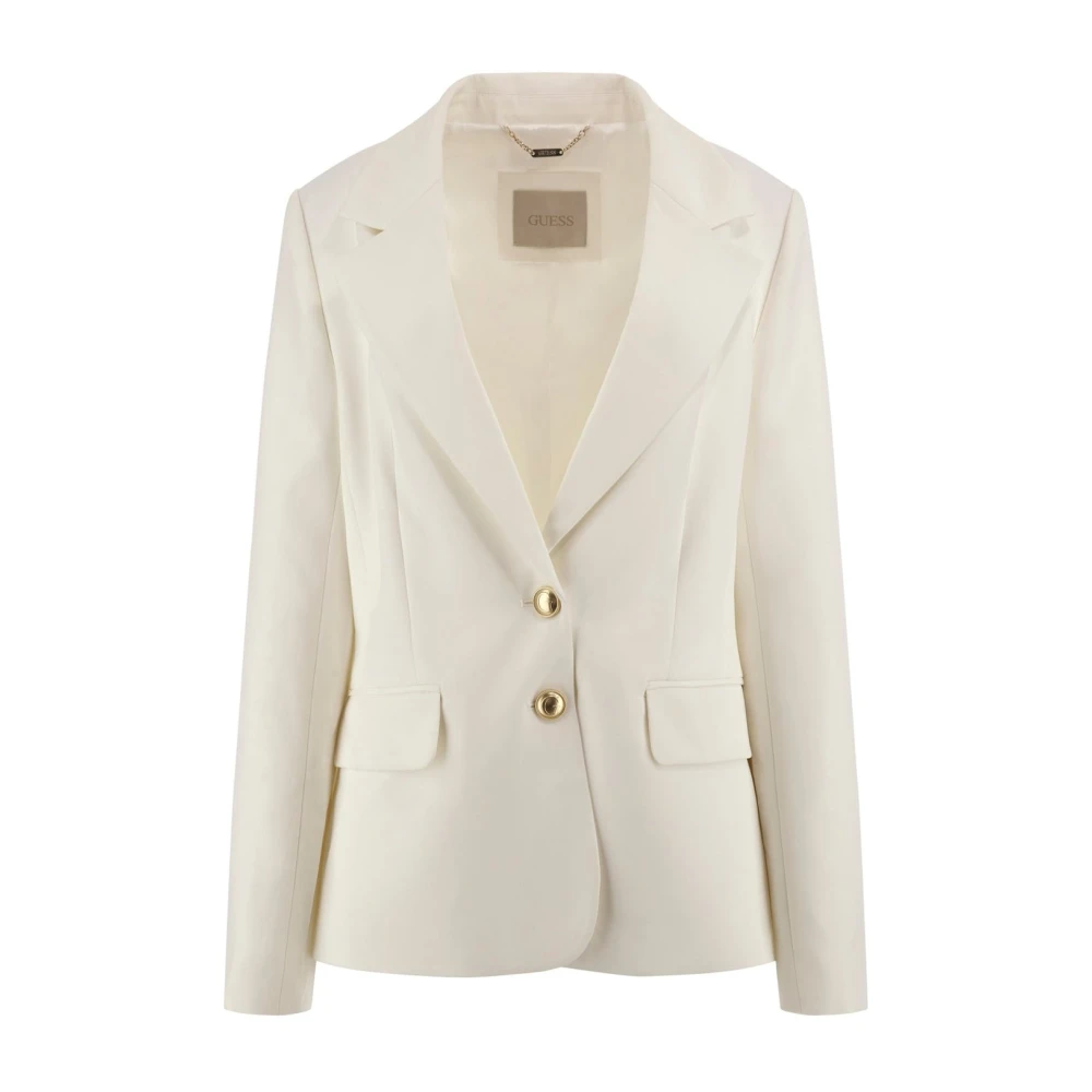 Guess - Jackets > Blazers - Beige - Guess - Modalova