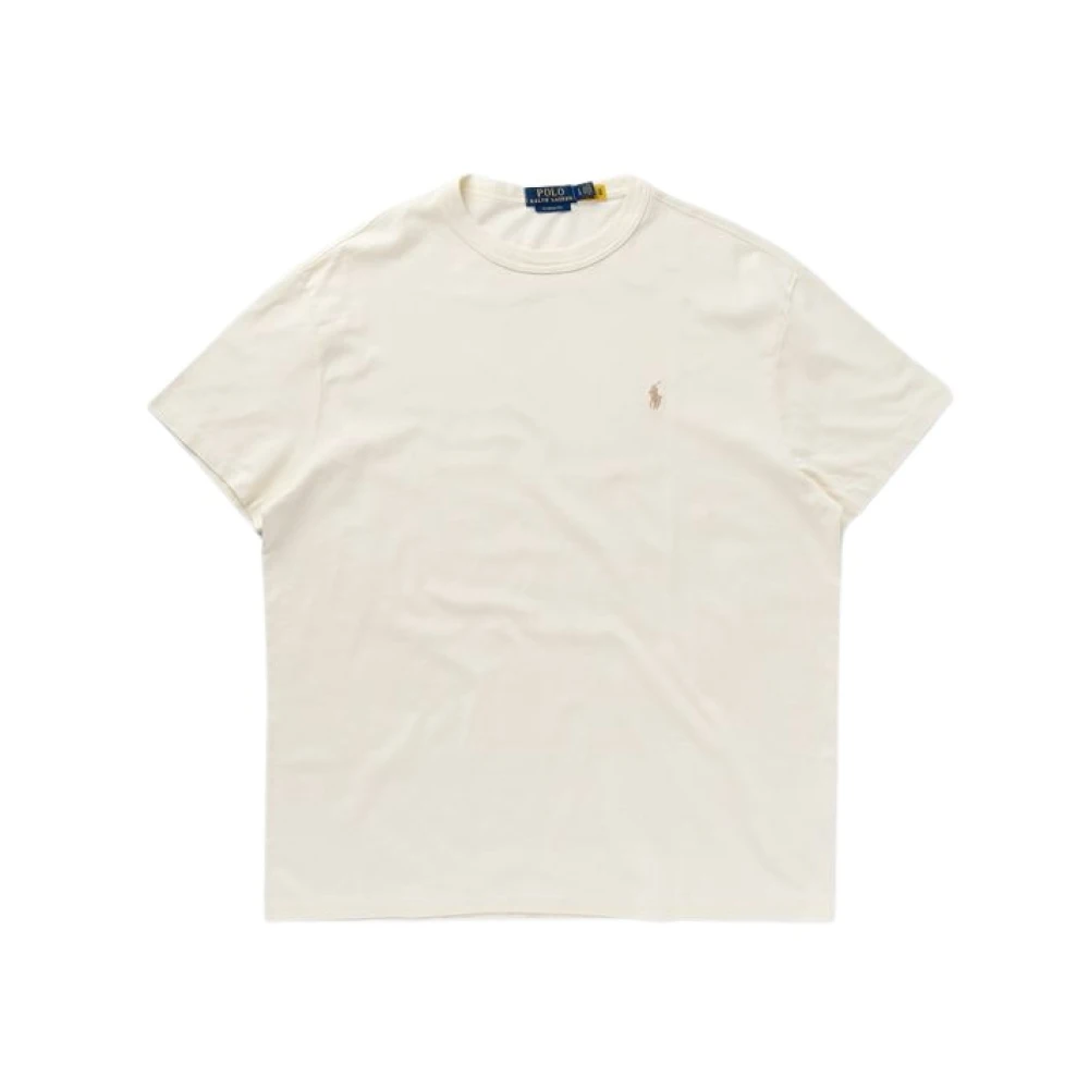 Ralph Lauren Klassieke Fit Polo T-shirt met Geborduurd Logo White Heren
