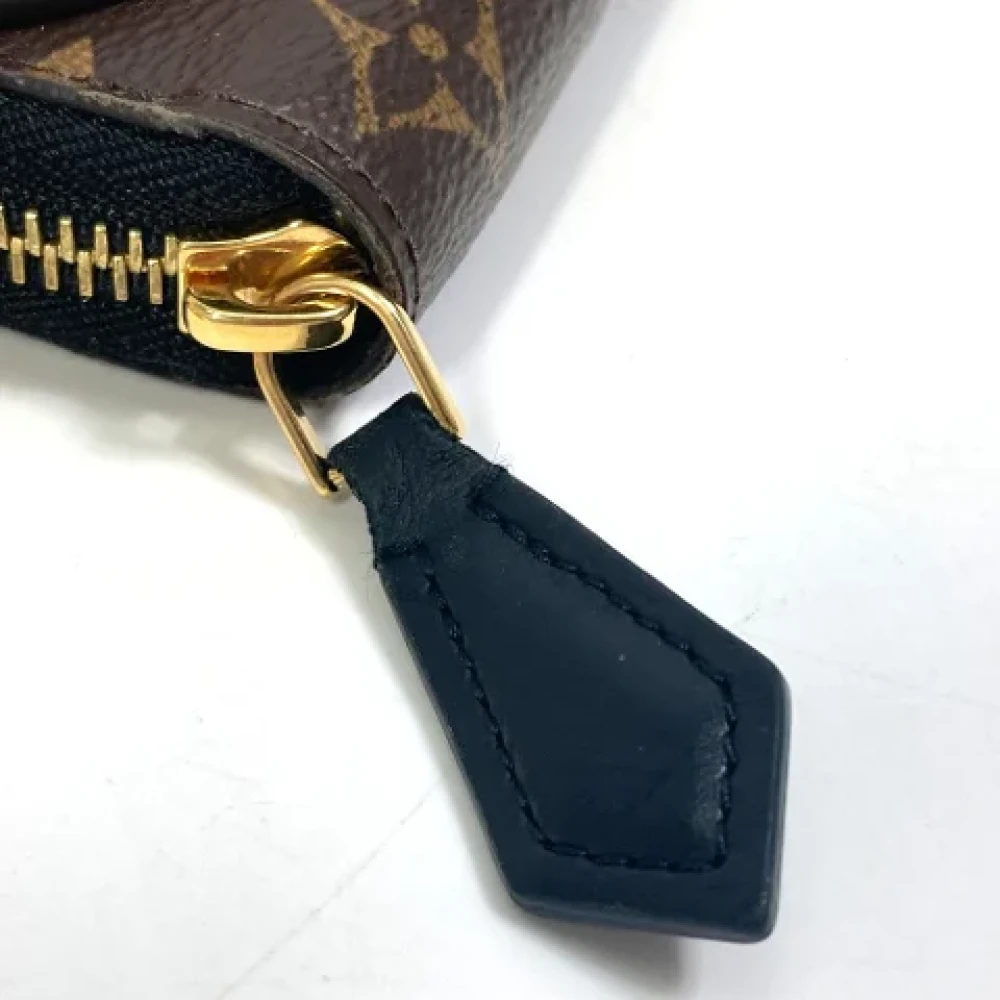 Louis Vuitton Vintage Pre-owned Fabric wallets Brown Dames