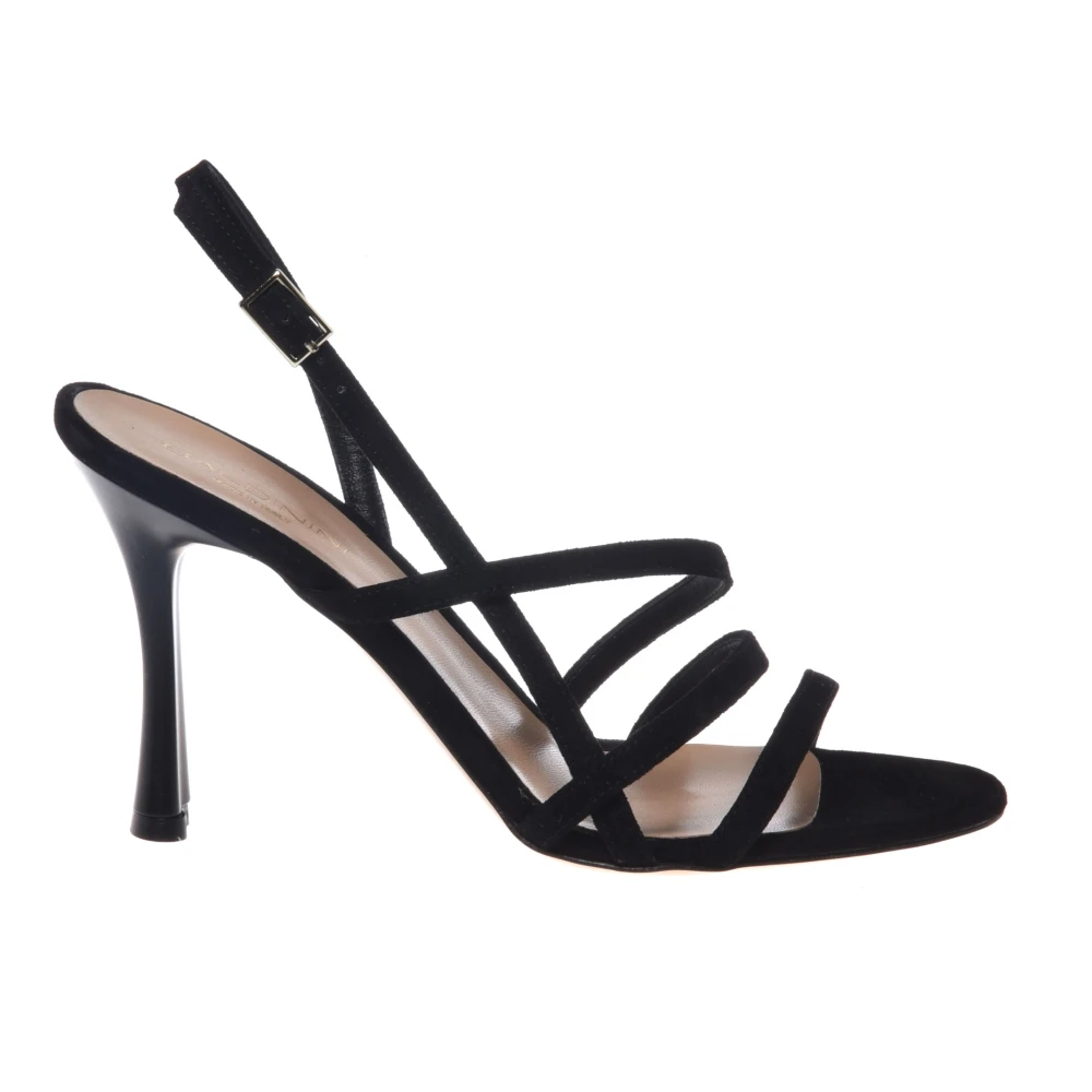 Baldinini Black High Heel Sandals, Female, 7 Uk, High Heel Sandal