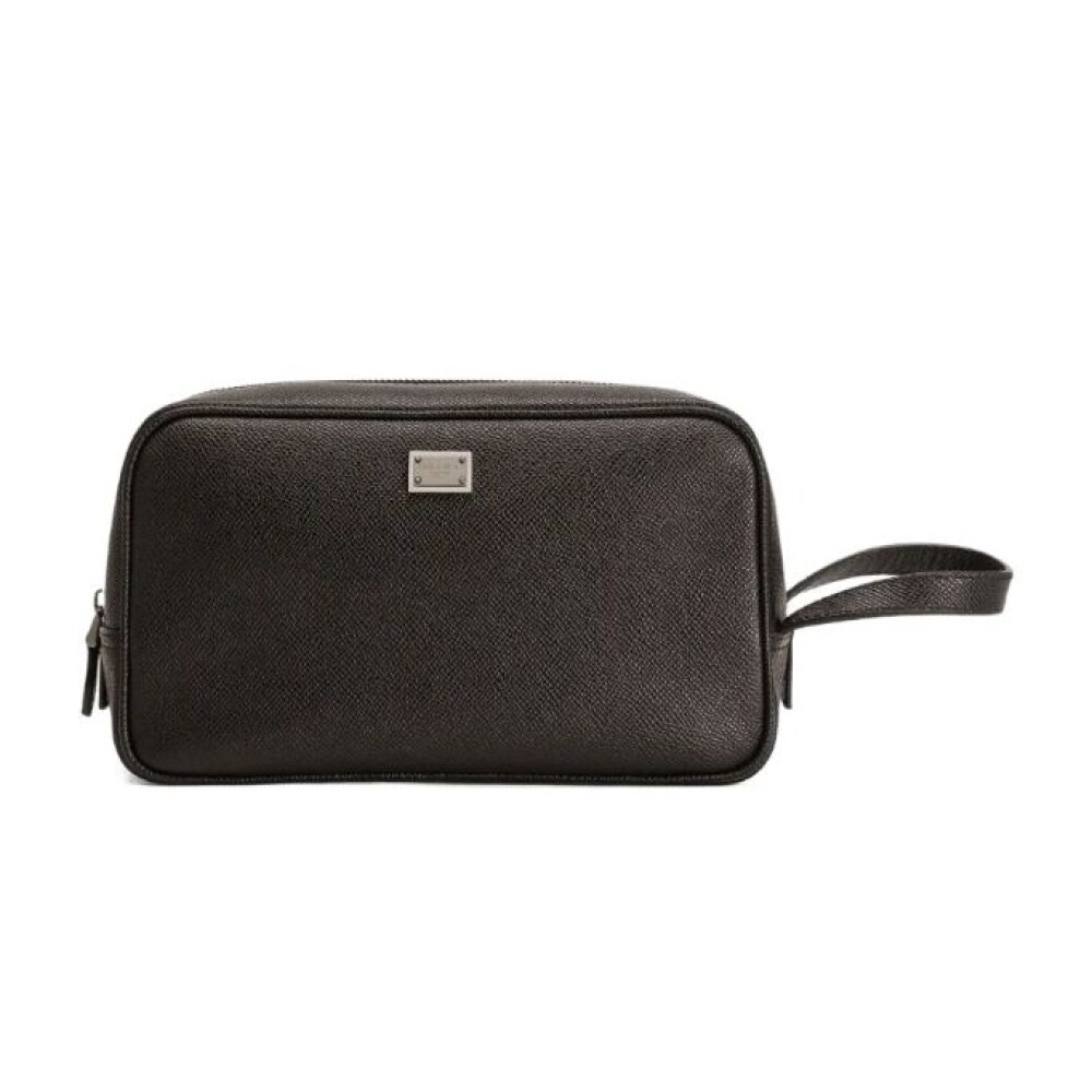 D&G Dolce&Gabbana レザー/ウールモヘア グローブ イタリー製