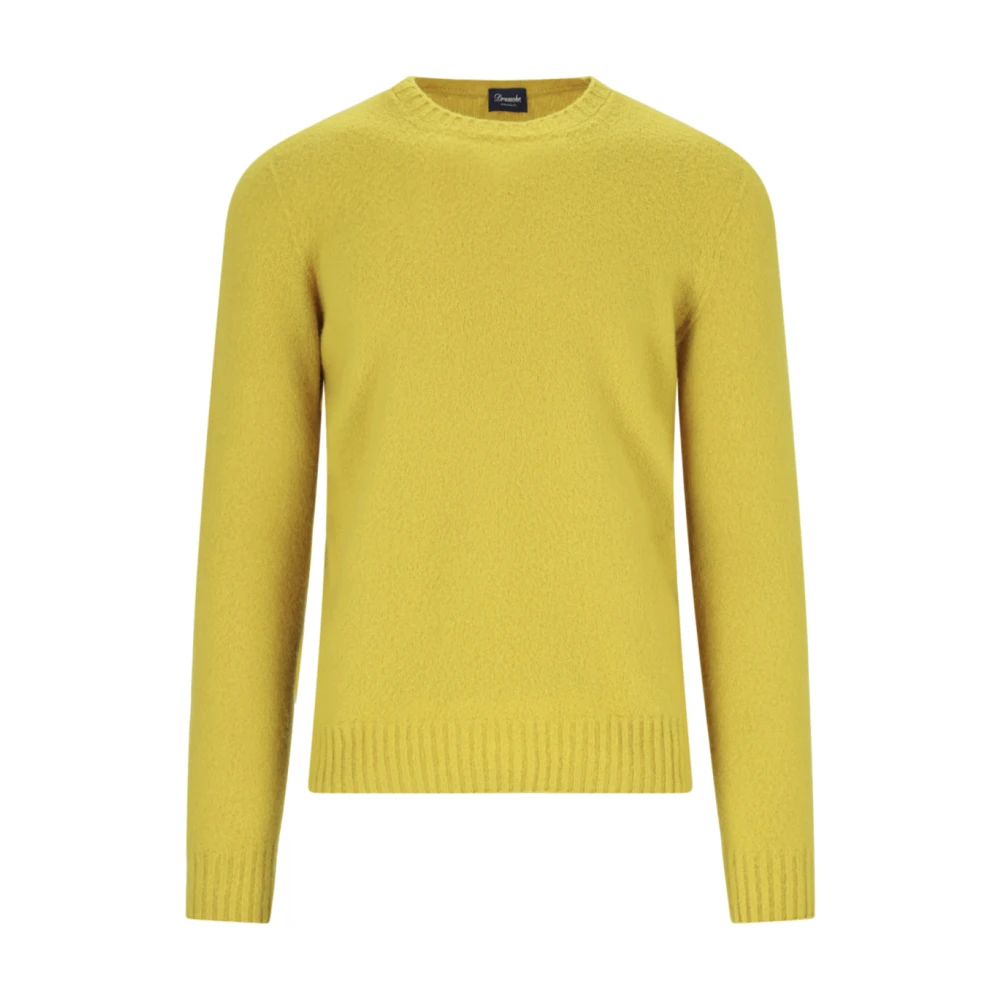 Drumohr Gele Sweaters voor Heren Yellow Heren