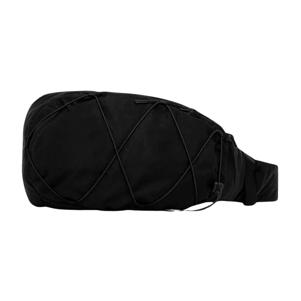 C.P. Company Nylon Lens Rugzak met Ritssluiting Black Heren