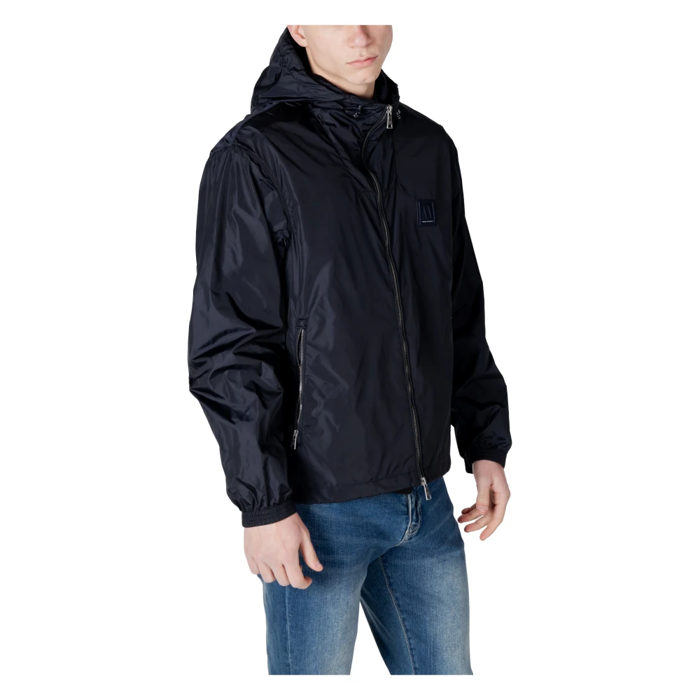 Armani Exchange Box Logo Jas Blue Heren