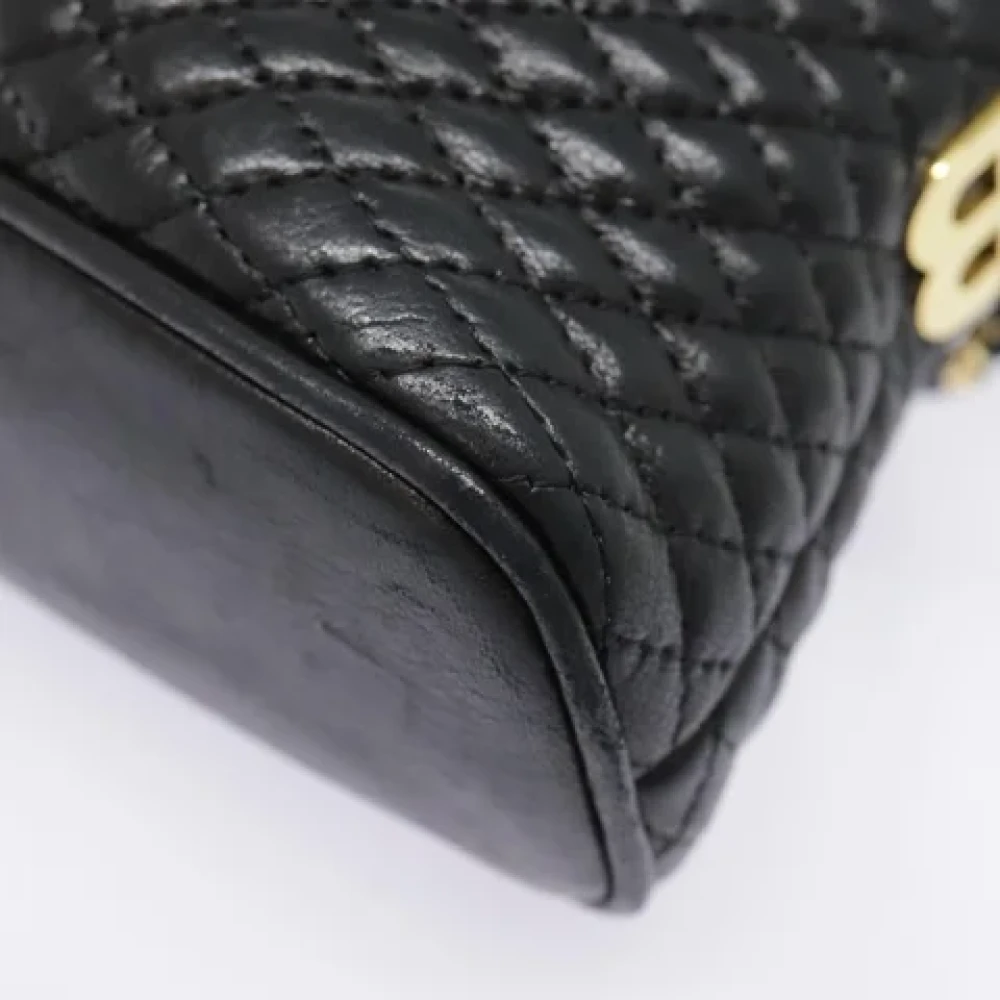 Bally Pre-owned Leather shoulder-bags Black Dames