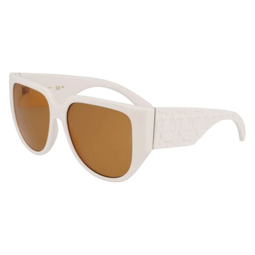 Ferragamo Women's White Sunglasses
