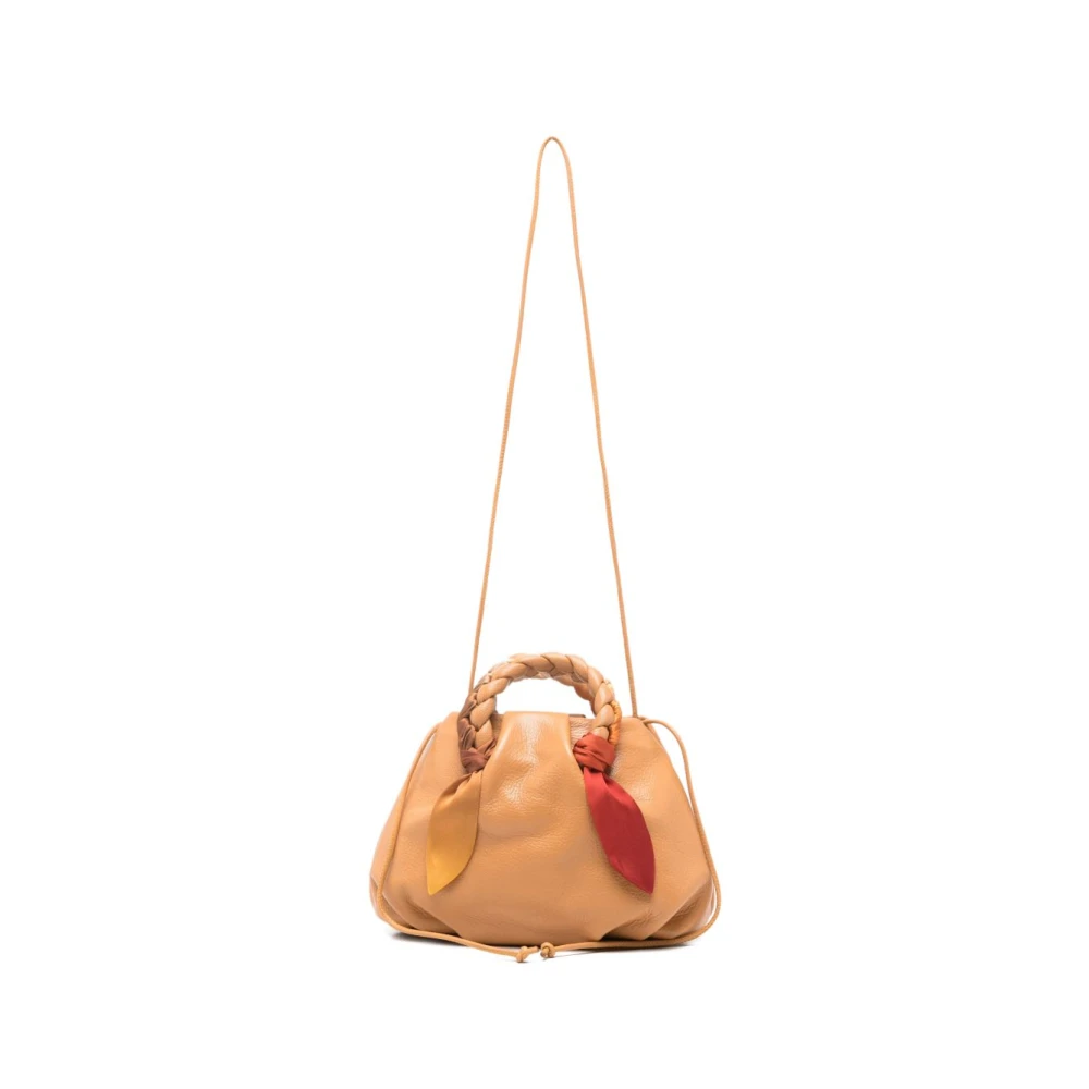 Hereu Brown Bombon Foulard Handbag - Female - Shoulder Bags - One Size - Bags