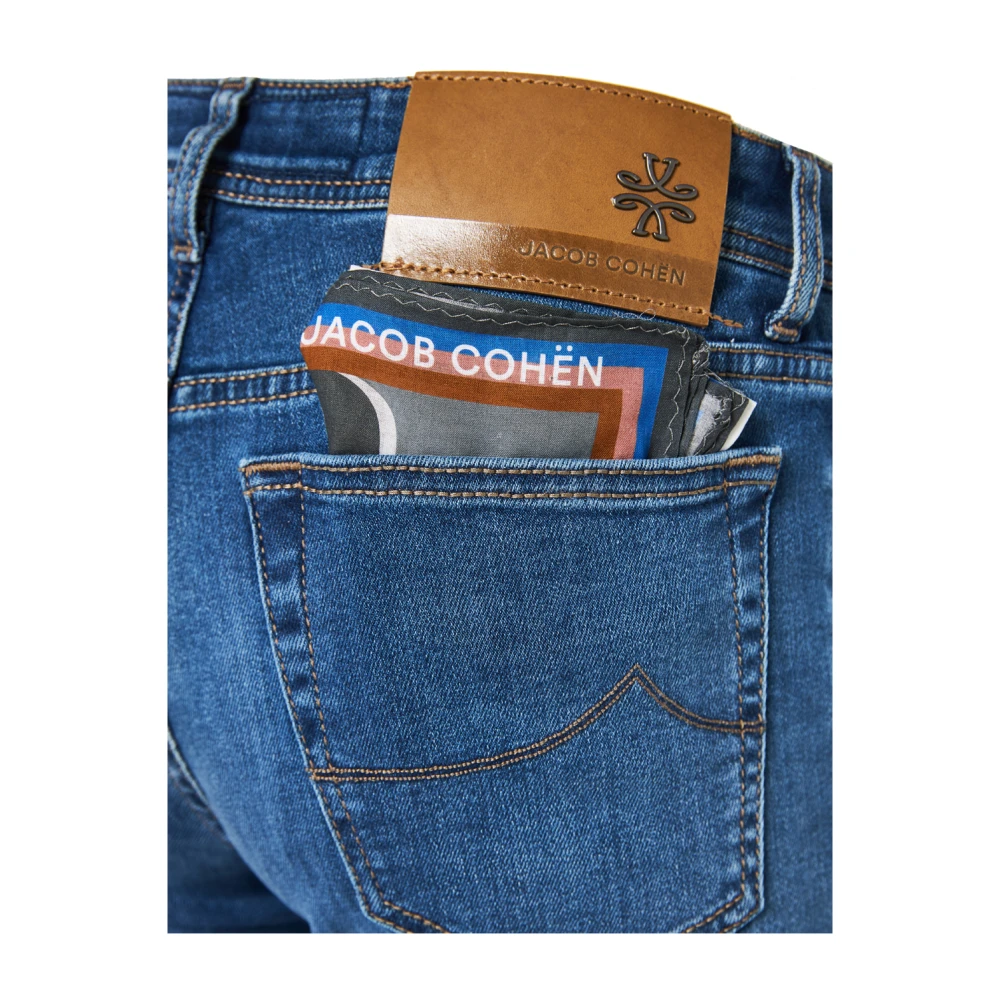 Jacob Cohën Bard Katoenmix Jeans Blue Heren