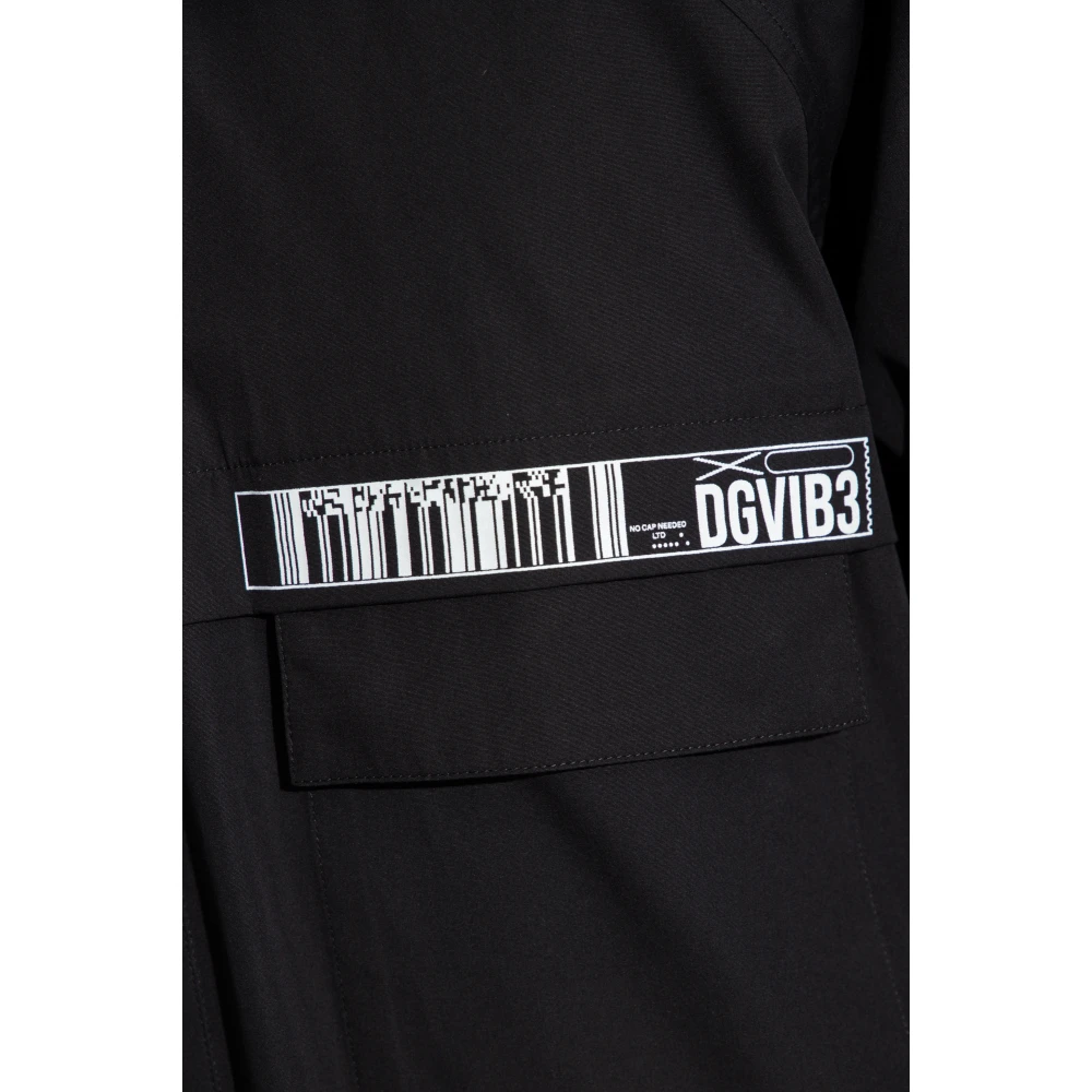 Dolce & Gabbana Shirt met logo Black Heren
