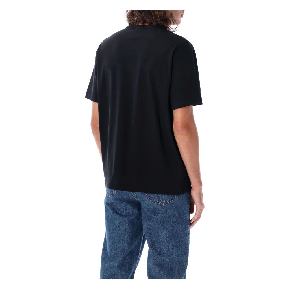 A.p.c. Boxy Petite VPC T-Shirt Zwart + Blauw Black Heren