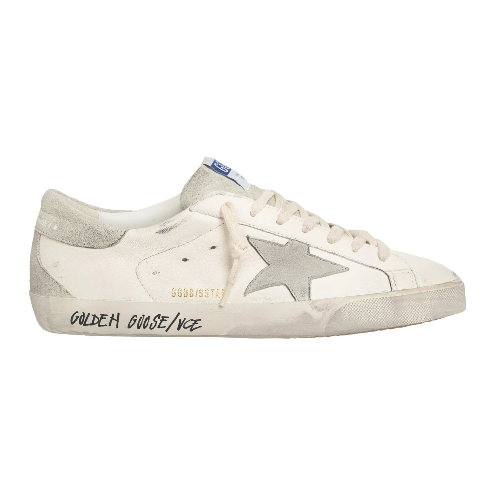 Golden Goose Enkla Superstar Sneakers White, Herr