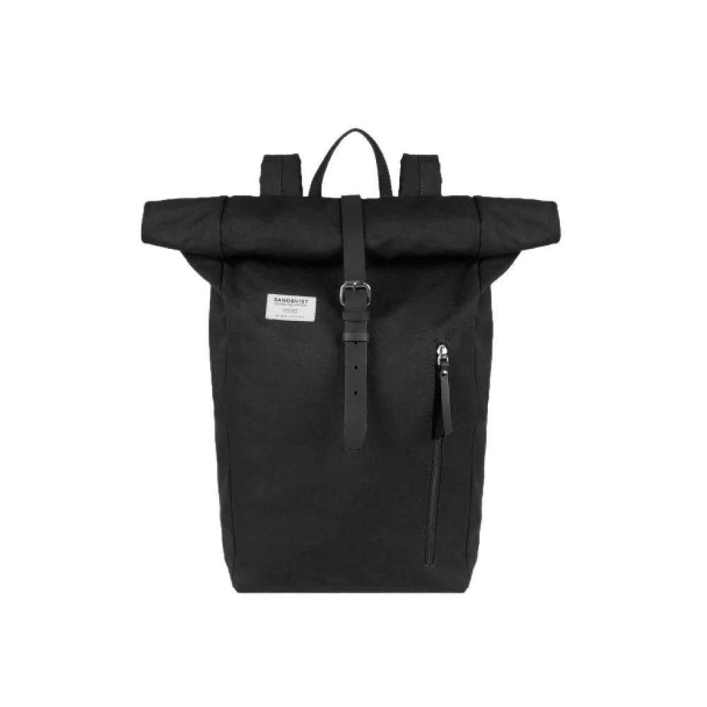 Sandqvist Women's Black Backpacks, One Size, Dante Backpack