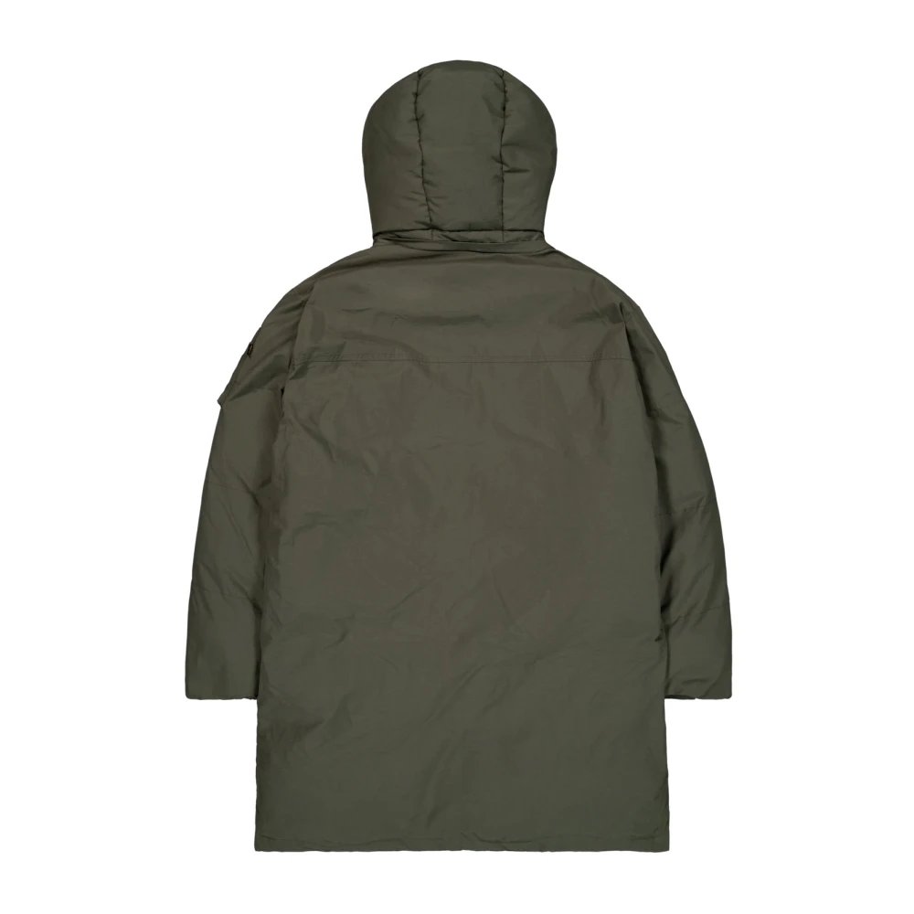 alpha industries Gevoerde Parka Jas Green Heren