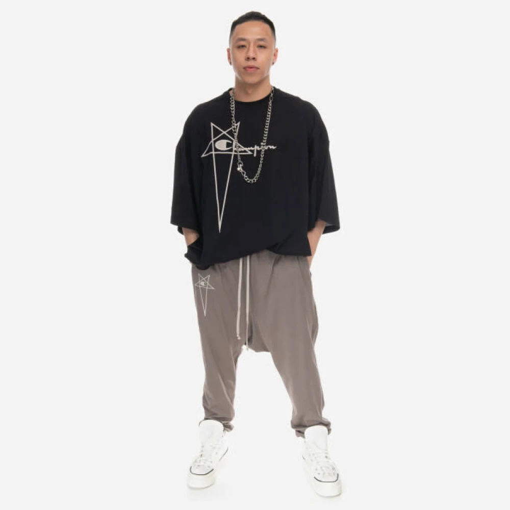Rick Owens Prisoner Broek met Trekkoord Beige Heren