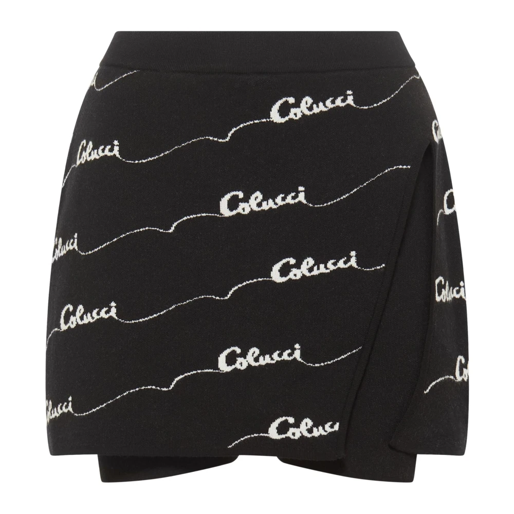 Carlo colucci Rok met Geïntegreerde Shorts Black Dames