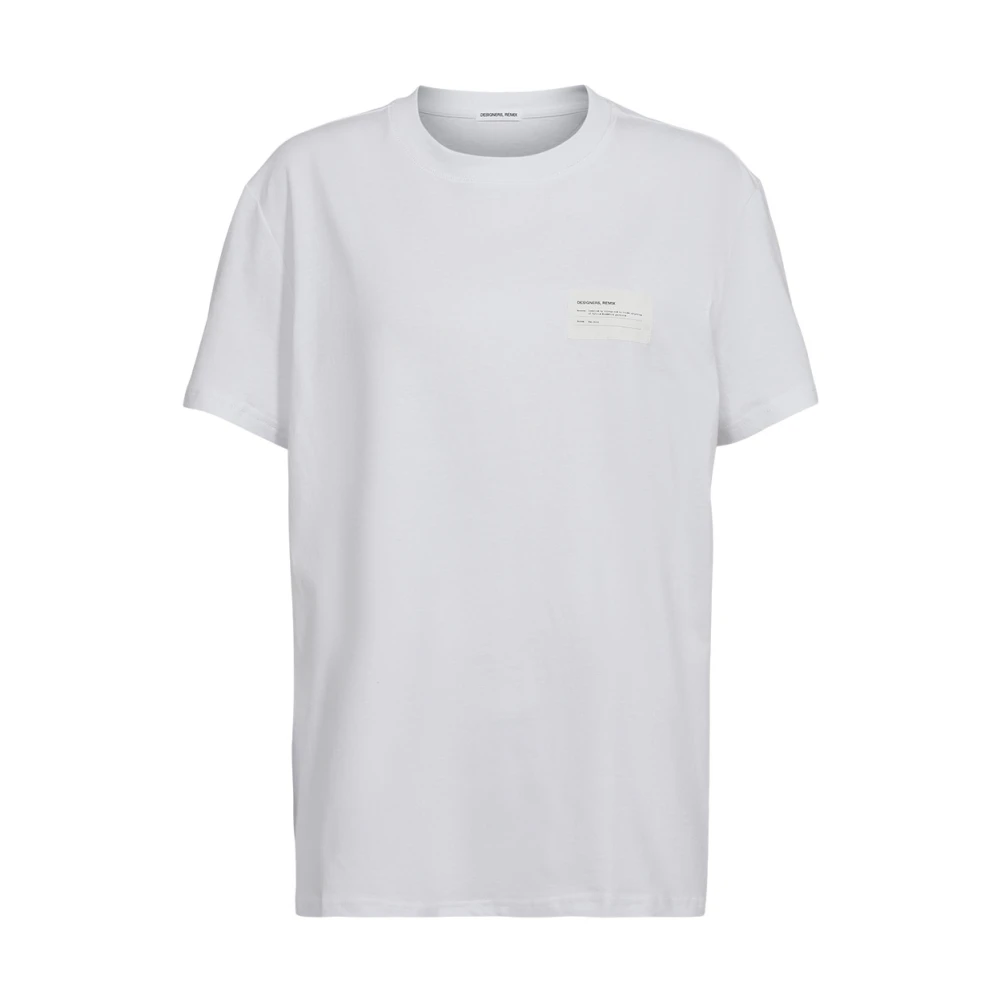 Designers Remix Brixton Logo Tee Must-Have voor je garderobe White Dames