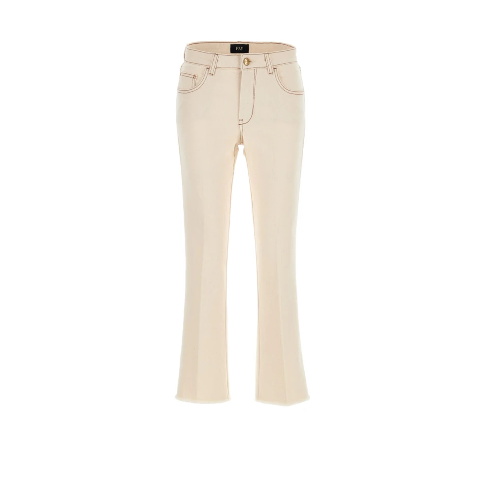 Fay Beige Broek Beige Dames