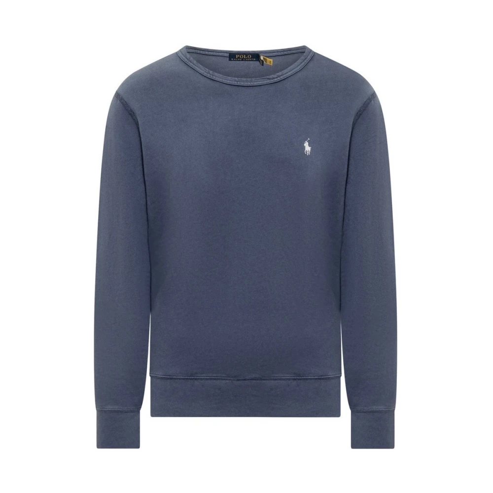 Polo Ralph Lauren Men's Blue Pony Motif Sweatshirt