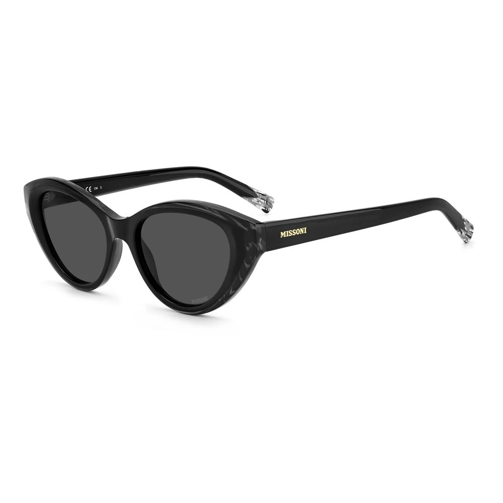 Missoni Women's Black Sunglasses, 53 Mm, Acetate Sunglasses With Grey Lenses
