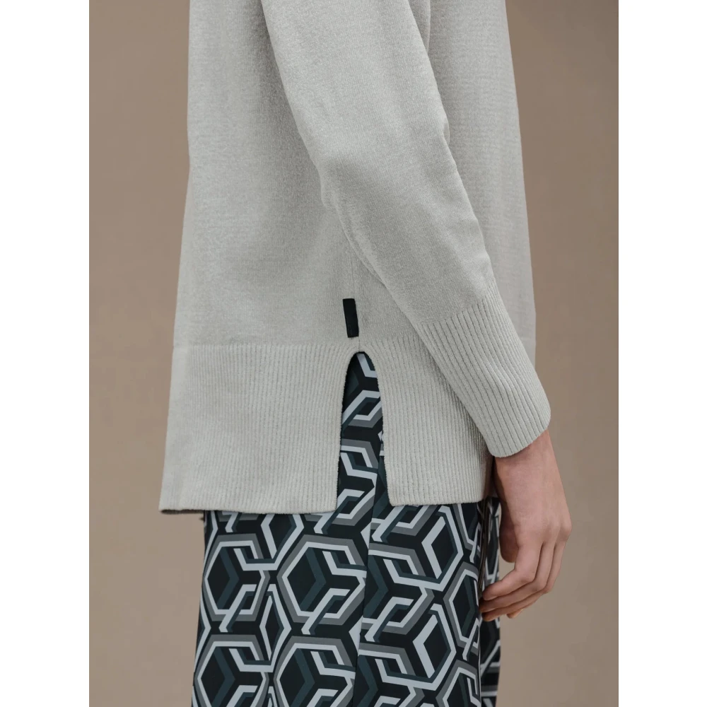 RRD Chenille Gebreide Trui Gray Dames