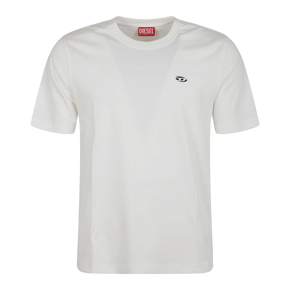 Diesel Stijlvolle T-shirts voor Mannen en Vrouwen White Heren