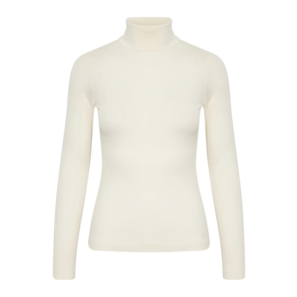 InWear Rollneck Top Whisper White Dames