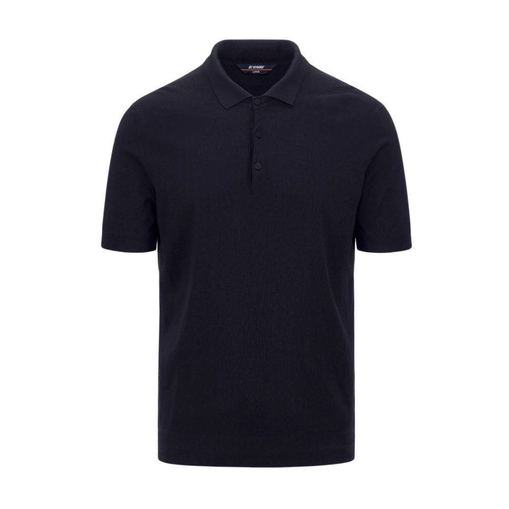 K-Way Men's Blue Polo Shirts, Xl, Pleyne Polo