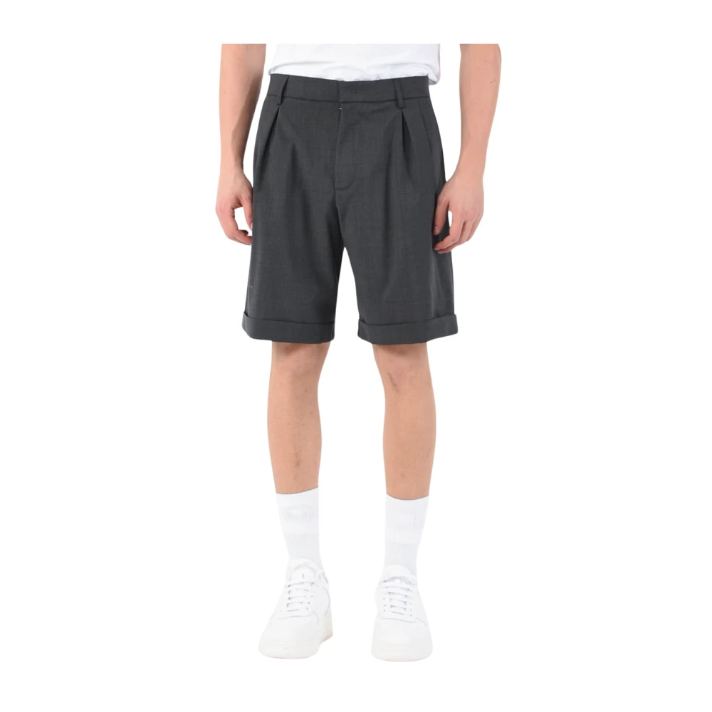 Dondup Casual Shorts Gray Heren