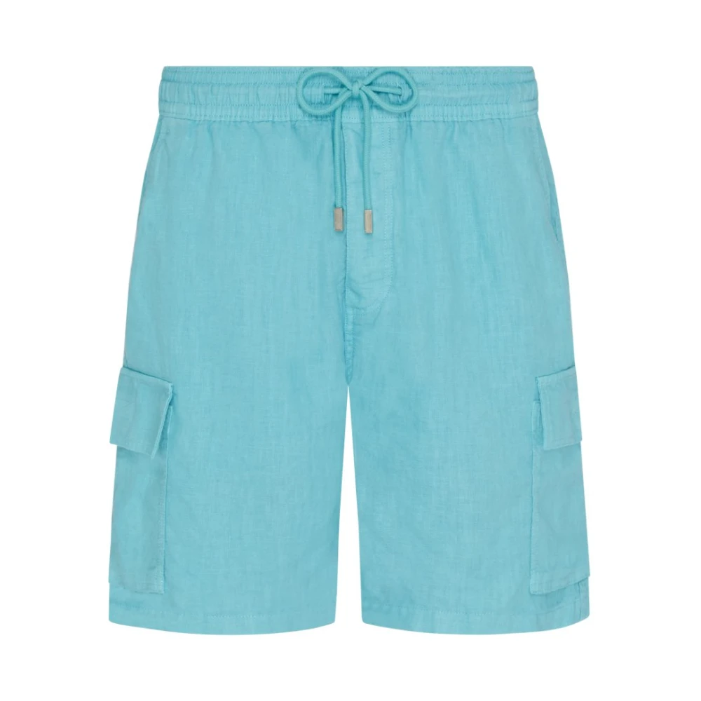 Vilebrequin Uomo Blu Pantaloncini, M, New,