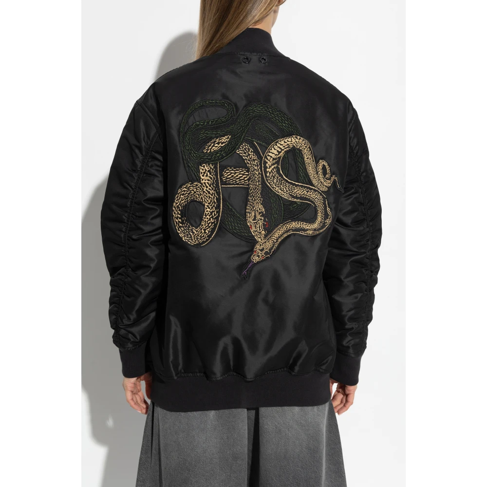 AllSaints Bettie Bomberjack Black Dames