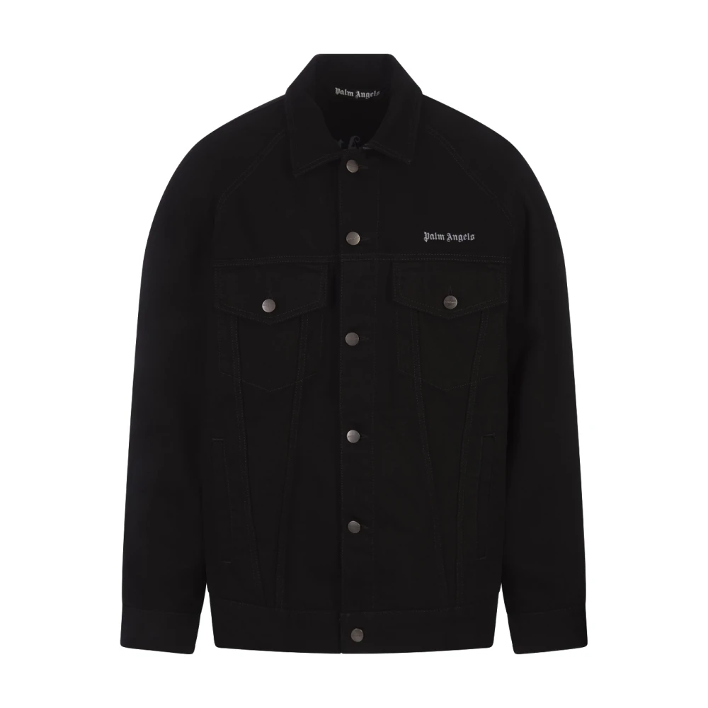Jackets > Denim Jackets - - Palm Angels - Modalova